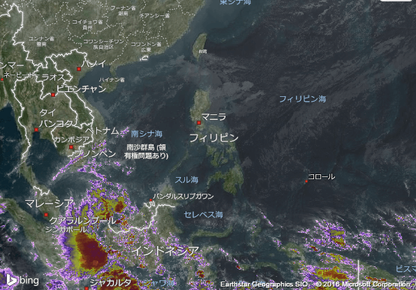 16.2.9.Philippinesの衛星画像 AccuWeather.com JA