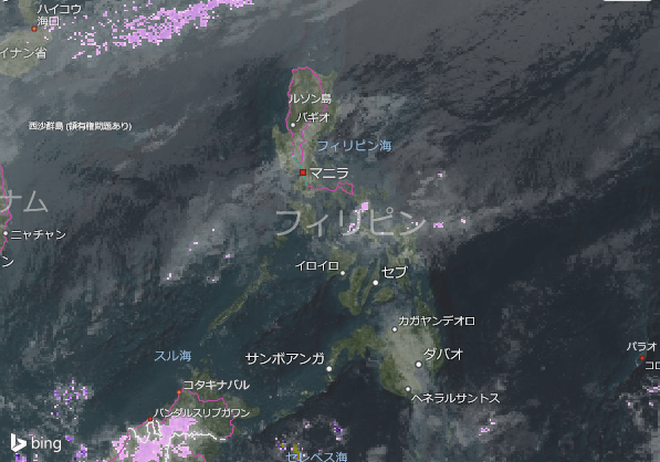 16.1.25.Philippinesの衛星画像 AccuWeather.com JA (1)