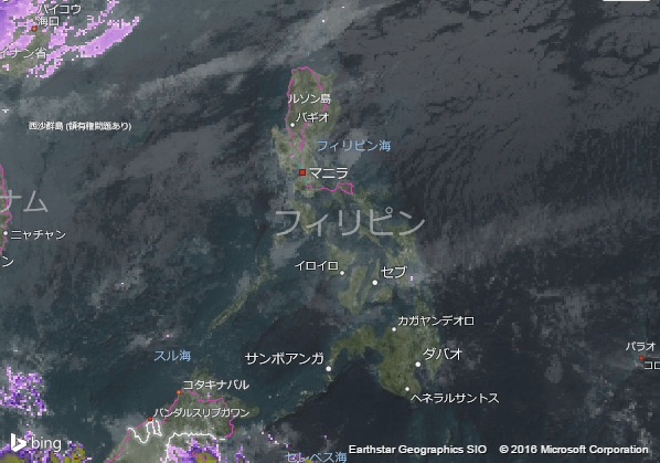 16.1.26.Philippinesの衛星画像 AccuWeather.com JA