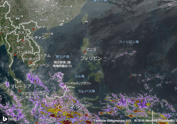 16.2.3.Philippinesの衛星画像 AccuWeather.com JA