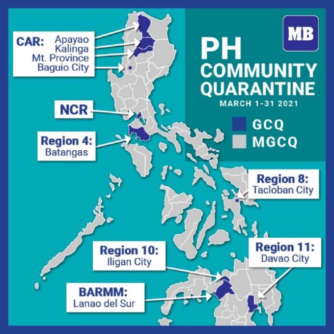 フィリピンコロナ規制2021