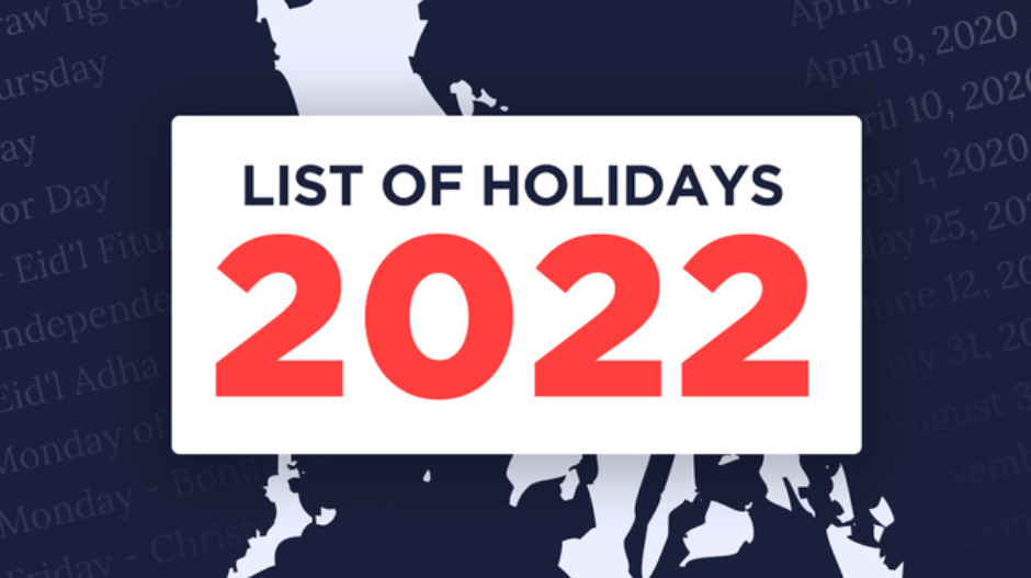 フィリピン祝祭日2022年